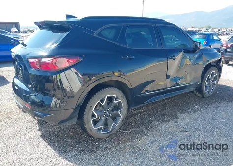 2022 Chevrolet Blazer Awd Rs из США, поврежденный, VIN 3GNKBKRS5NS138479